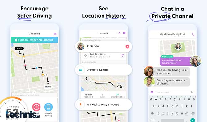 Life360 - Aplikasi Melacak Posisi Lokasi Seseorang di Android & iOS Terbaik