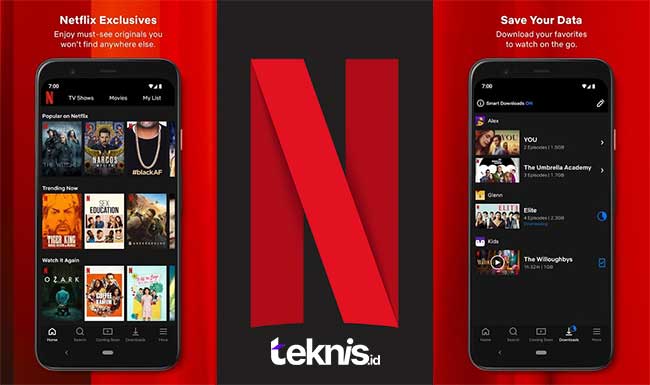 Netflix - Aplikasi Nonton Serial Drama Korea Sub Indo di Android dan iOS