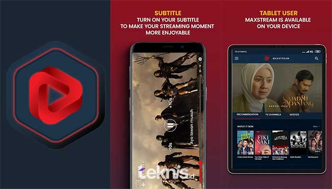 MAXstream - Aplikasi Nonton Serial Drama Korea Sub Indo di Android dan iOS