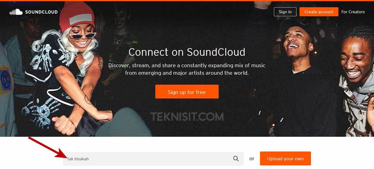 Cara download lagu di SoundCloud