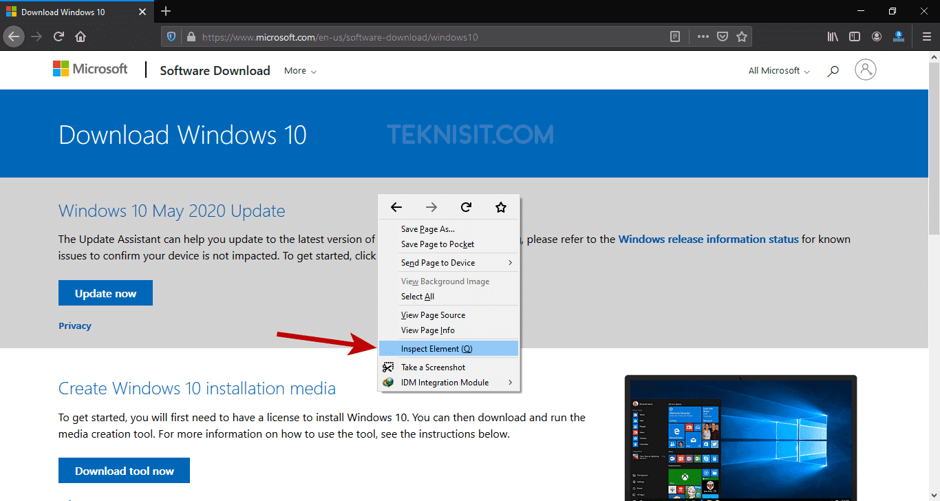 Cara download Windows 10