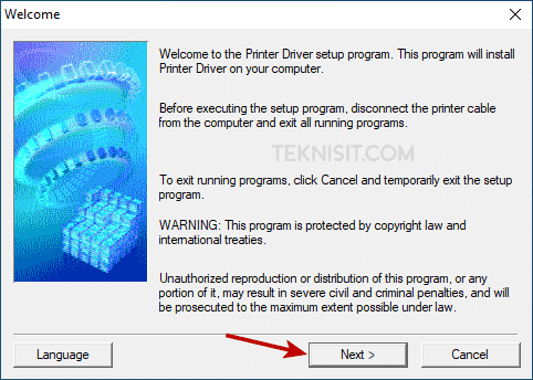 Cara instal printer Canon iP2770 tanpa CD