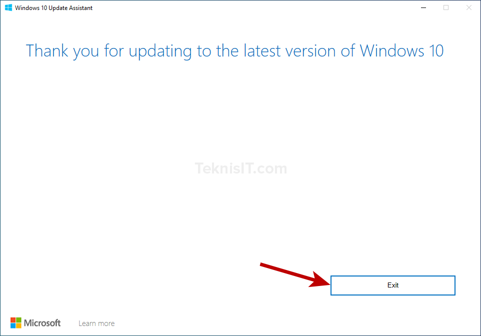 Cara update Windows 10 dengan Update Assistant